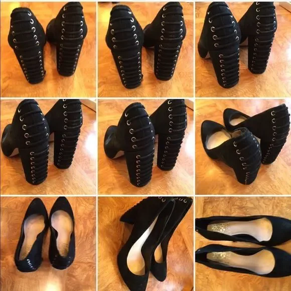 🎃 VINCE CAMUTO Corset Back Block Heel! - Picture 8 of 8